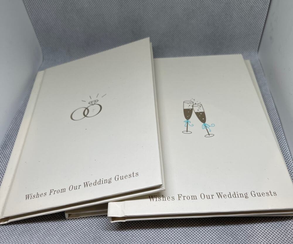 Hallmark Wishes Wedding Guests Thought Booklets #WCA2115 (Set of 4)